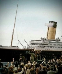 Титаник в цвете/The Titanic in Colour